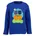 Langarmshirt BLUE SEVEN Langarmshirt Jungen Gr 122 5600 ultramarin 100 Baumwolle normal Rundhals Shirts Langarmshirt