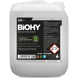 BiOHY Backofenreiniger, Backofenspray, Ofenreiniger, Fettlöser 1 x 10 Liter Kanister