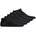 JACDONGO Sneakersocken Schwarz