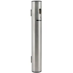 Securit® Edelstahl Wandaschenbecher, einfach zu Reinigen, inkl. Wandbefestigung 41,2x6x6,9cm | 0,5kg