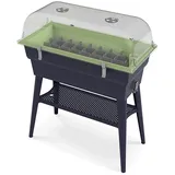 Noor Calipso 81 x 38 x 100 cm grün inkl. Wasserspeicher und Abdeckhaube