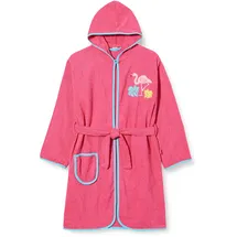 Playshoes Frottee-Bademantel Flamingo pink - pink