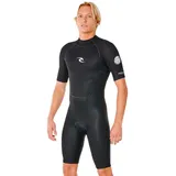 Rip Curl Freelite 2 Mm Kurzarm-neoprenanzug Mit Reißverschluss Am Rücken - Black - S