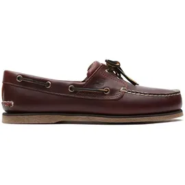 Timberland »CLASSIC BOAT BOAT SHOE« Classic Bootsschuh aus Timberland Premium Leder Timberland rotbraun