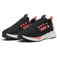 Puma Retaliate 3 Laufschuhe Erwachsene Gr. 38.5, Black white sunset glow pink) Schuhe