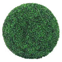 Decovego Deko Buchsbaum Auswahl 8-55 cm Künstlich Buchsbaumkugel Kugel