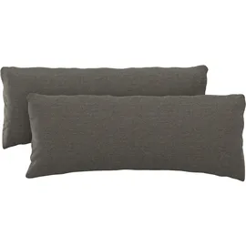 sit&more Polsterauflage 65 x 25 x 10 cm braun 2-tlg.