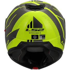 LS2 Strobe II Code Grau/Neon-Gelb S