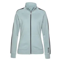 bench. loungewear Sweatjacke Damen mint-schwarz Gr.40/42