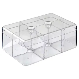 Mepal Teebox rechteckig transparent 21,7 x 14,8 x 8,5 cm 6-teilig