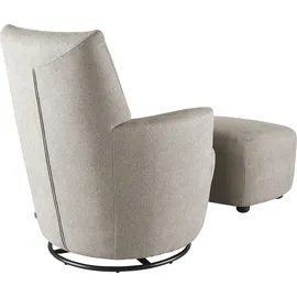 Set One by Musterring Relaxsessel »SO 1450« Set, mit Dreh- und Wippfunktion, inklusive Hocker