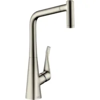 Hansgrohe Metris M71 320 2jet edelstahl finish 14820800