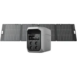 EcoFlow Delta 3 Max Plus 2,48 kWh schwarz + grau