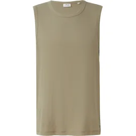 s.Oliver Jersey-Tanktop mit Rippstruktur - olive - XXL