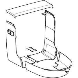 Geberit AquaClean Mera Designabdeckung, 243102211,