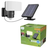 Philips LED Tylus 929004632301 Solar-Außenwandleuchte mit Bewegungsmelder LED 6 W Schwarz