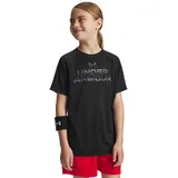 Under Armour Under Armour® T-Shirt Under Armour Jungen T-Shirt UA Tech Split Wordmark SS 1383010 schwarz S (128)