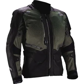 leatt adventure Leatt ADV Flowtour 5.5, Textiljacke wasserdicht - Schwarz/Dunkelgrau/Grün - XXL