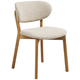 House Nordic DUNKIRK Stoffbezug Beige/Braun 2er Set