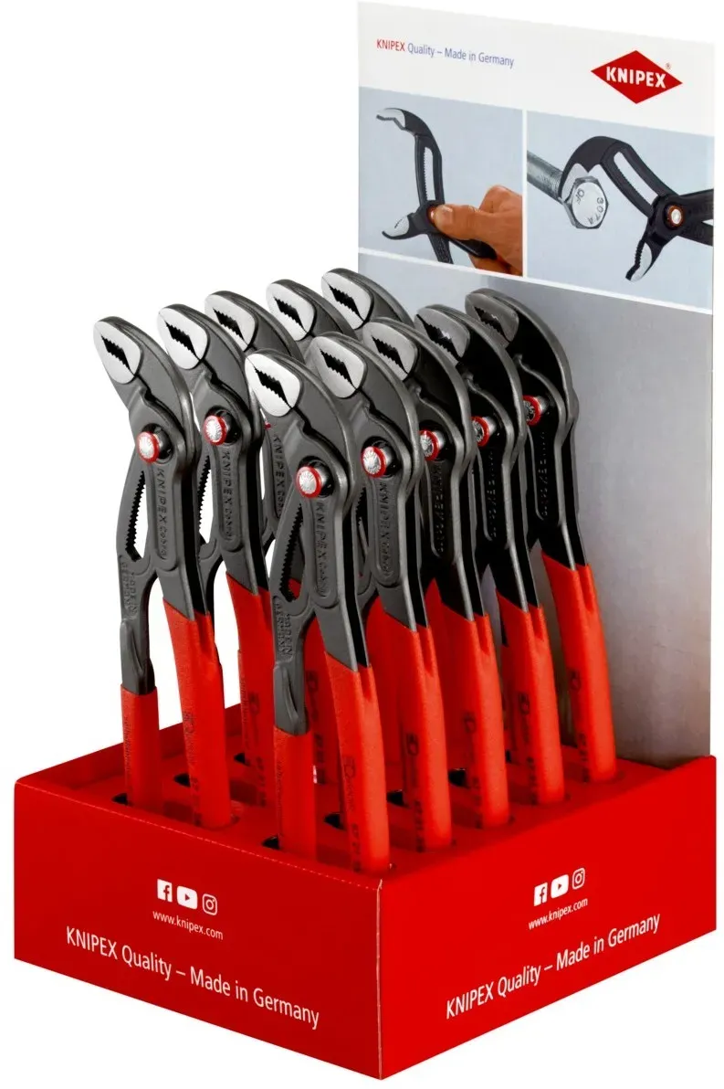 Knipex-Werk Thekendisplay 10-tlg. 00 18 01 V25