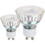 EGLO Leuchtmittel LED GU10-SMD 3W 3000K (2er Pack)