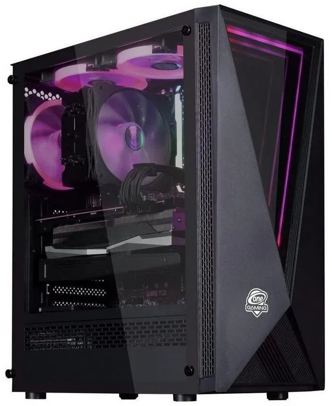 ONE GAMING Gaming PC AN048 Gaming-PC (AMD Ryzen 5 5500, GeForce RTX 4060, 512 GB SSD, Luftkühlung)