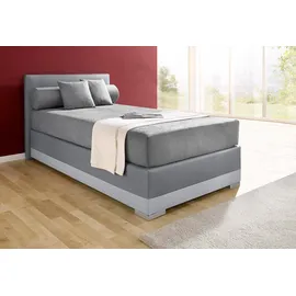 MAINTAL Boxspringbett »Lago« in 3 verschiedenen Matratzenarten, H2 oder H3 grau