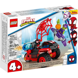 LEGO Marvel Spiderman Miles Morales: Spider-Mans Techno-Trike 10781