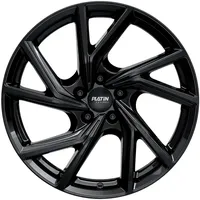 Platin P107 diamant-schwarz Alufelge schwarz