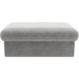 sit&more Polsterhocker Moreno 90 x 43 x 60 cm Grau