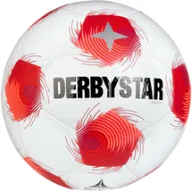 derbystar Apus TT DB Fußball Trainingsball weiß/rot 5