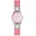 JACQUES FAREL ORG02STA 0 mm Stoffgehäuse Rosa Textilarmband Rosa onesize
