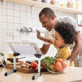 Relaxdays Höhenverstellbarer Buchständer