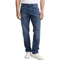 Tom Tailor Marvin Straight Jeans Used Mid Stone Blue