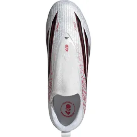 adidas F50 League Laceless FG/MG Cloud White / Core Black / Lucid Red 30,5