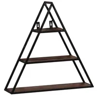 SIT Möbel PANAMA Wandregal 50 x 13 x 50 cm Braun