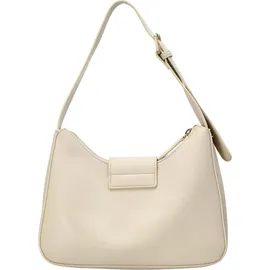 Valentino Stella Schultertasche Synthetik Beige/Weiß