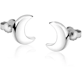 Nenalina Ohrringe, 925 Silber Halbmond Astro Look silber, | Gr.: onesize,