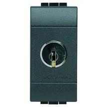 Legrand L4022 Schlüsselschalter Wechselkontakt gleiche Schließung Anthrazit