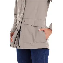 G.I.G.A. DX Damen Funktionsjacke/Outdoorjacke wasserdicht mit abzippbarer Kapuze GS 54 WMN JCKT, hellsand, 42, 42871-000
