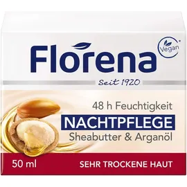 Florena Nachtpflege Sheabutter Gesichtscreme 50 ml