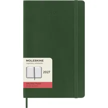 Moleskine Tageskalender 12 Monate Large/A5 Myrtengrün 2027