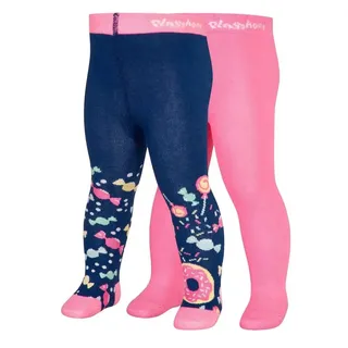 Playshoes Strumpfhose Unisex Kinder Strumpfhose, Bonbons 2er Set, 74/80