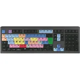 LogicKeyboard LKB-MCOM4-A2M-FR Tastatur USB AZERTY Französisch Schwarz (FR, Kabelgebunden), Tastatur, Schwarz