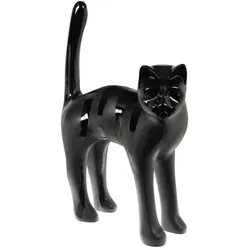 Katze Loft schwarz 100 cm - Anderes Amadeus-Harz 75x25 cm