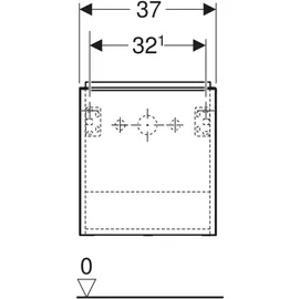 Geberit iCon 37x41,5x27,9cm, 1 Tür 502301JK1