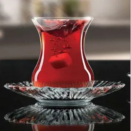 Pasabahce Aurora Teeglas Set 0,3 l 6 St.