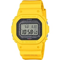 Casio G-Shock Men's Watch Yellow GW-B5600CD-9ER Charles Darwin Foundation Resin case and Bracelet