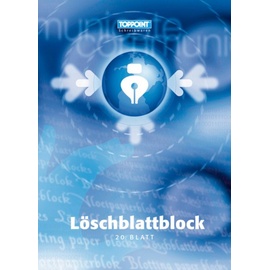 Stylex Löschblattblock, DIN A4, 20 Blatt