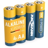 Ansmann X-Power Alkaline Batterie Mignon AA / LR6 - 4 x AA-Typ